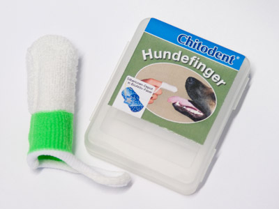 Chitodent® Fingerzahnbürste für den Hund-